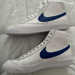 Nike Blazer mid 77, custom cobalt blue,  women’s size 9.